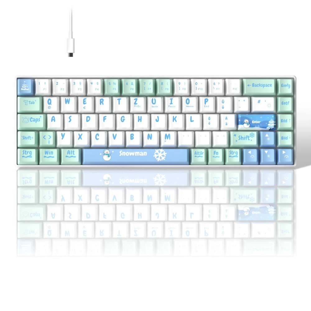 MK-BOX Snowman, Ivory white switch