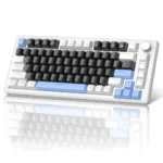 MK-Star75 White black+blue, black switch