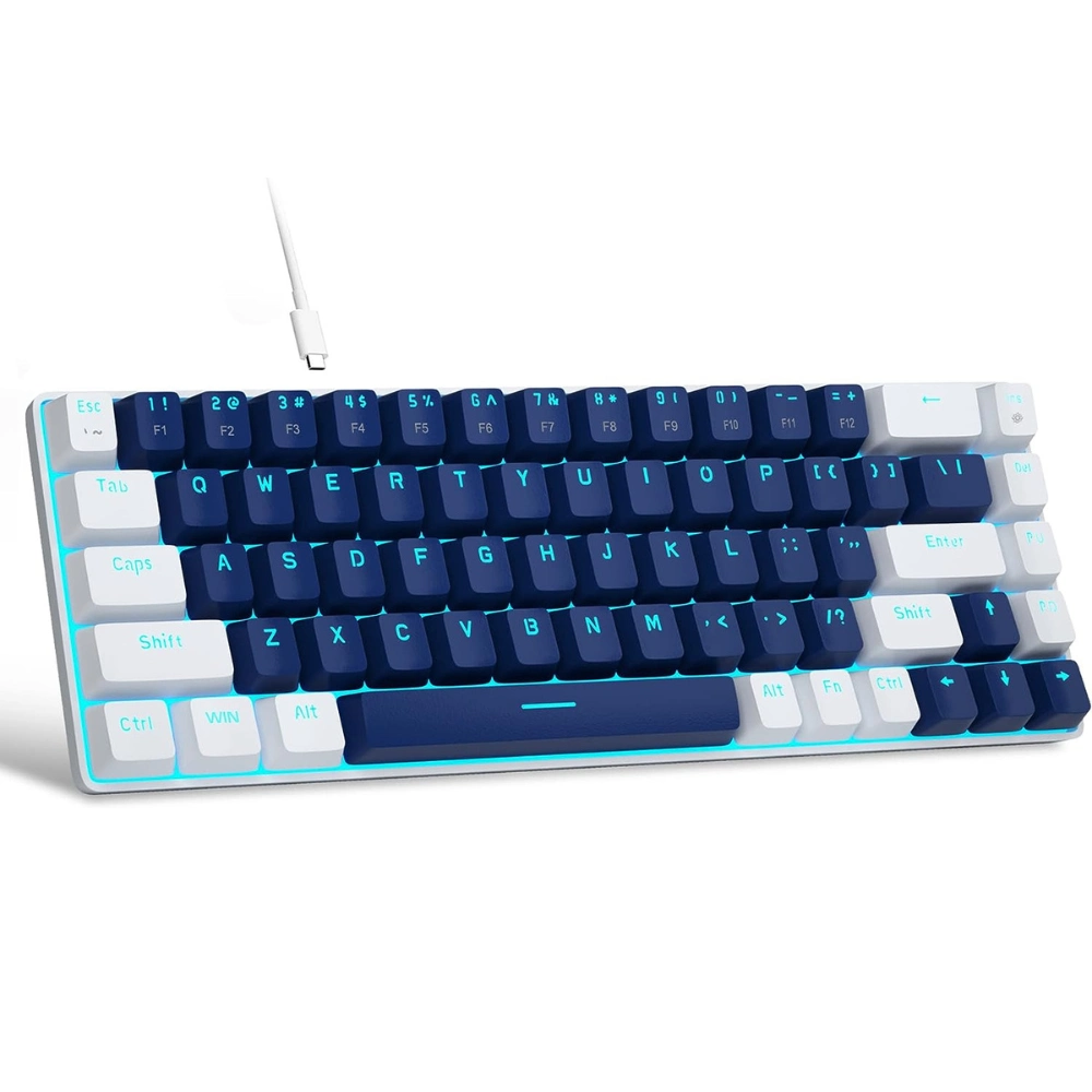 MK-BOX White blue, Blue switch