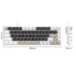 MK-BOX White black & brown, Brown switch