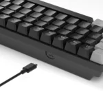 MK-BOX Black white & purple, Red switch