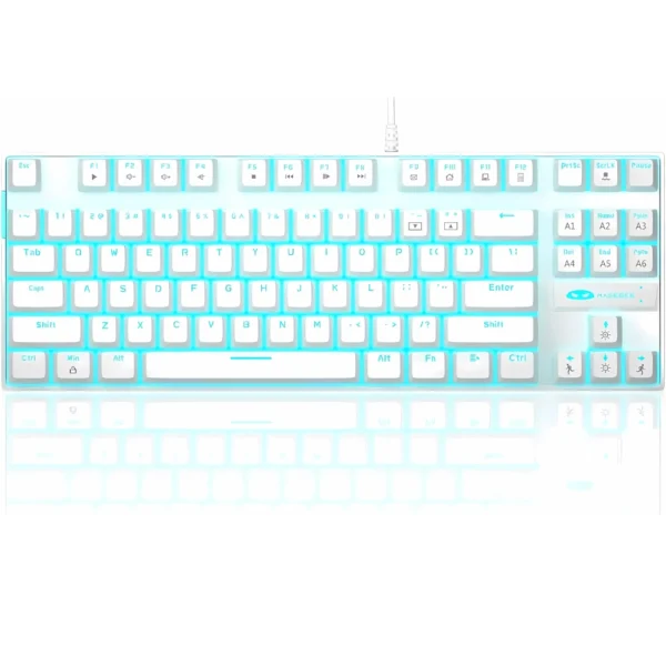 MK-Star White, blue switch