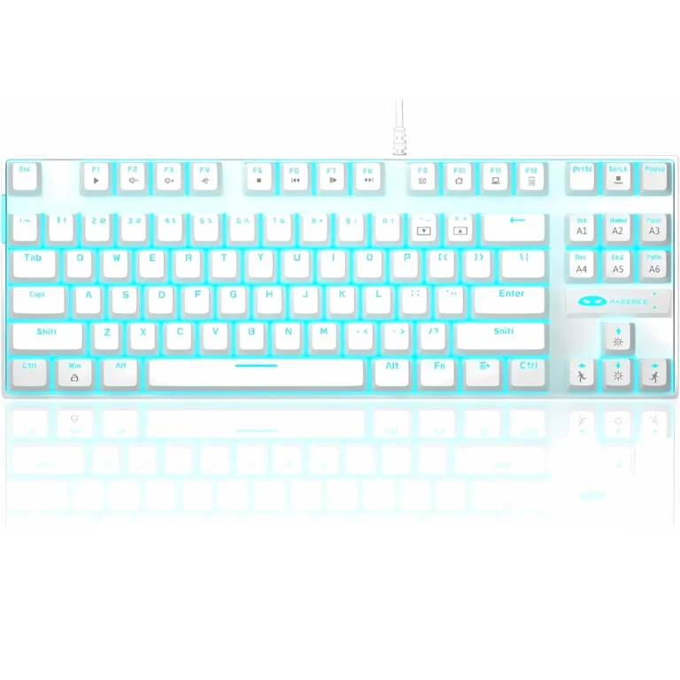 MK-Star White, blue switch
