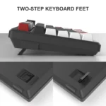 MK-Star75 White black+red, yellow switch