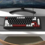 MK-Star75 White black+red, yellow switch
