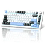 MK-Star75 Black white+blue, Brown switch