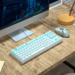 MK-Star White, blue switch