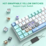 MK-BOX Snowman, Ivory white switch