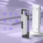MK-BOX Black white & purple, Red switch
