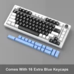 MK-Star75 White black+blue, black switch