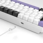 MK-BOX Black white & purple, Red switch