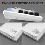 MK-Star75 Black white+blue, Brown switch