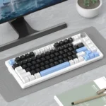 MK-Star75 White black+blue, black switch