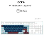 MK-BOX White blue, Blue switch