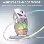 ONIKUMA CW930 RGB Tri-Mode Wireless Gaming Mouse - Image 3