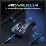 ONIKUMA CW935 RGB Tri-Mode Wireless Gaming Mouse - Image 3