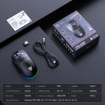 ONIKUMA CW935 RGB Tri-Mode Wireless Gaming Mouse - Image 2