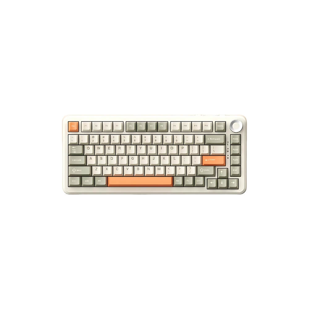 Ajazz-AK820-Max Ajazz Flying Fish Switch Ajazz AK820 MAX Plus Tri-Mode Hot-Swap Retro Mechanical Keyboard Ajazz Flying Fish Switch - Image 1